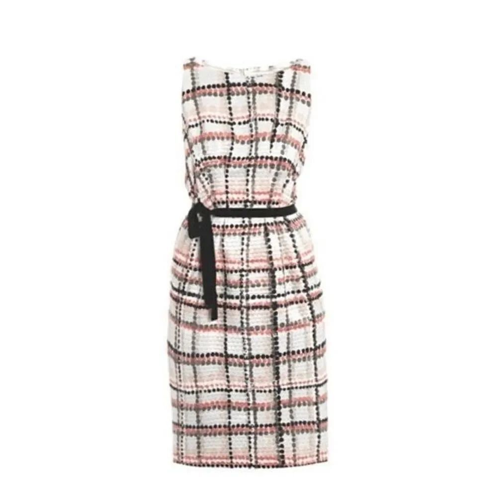 NWT's $975 Max Mara Women's Dot Pattern Shift Dress Size 10